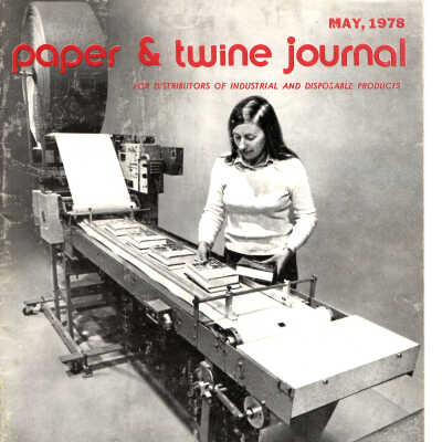 Trade journal article profiling Crowell Tape, 1978