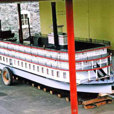 Steam boat for Magic Age of Steam, 1974