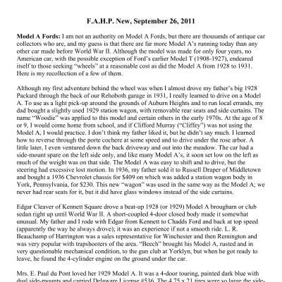 2011 09-26 Weekly News