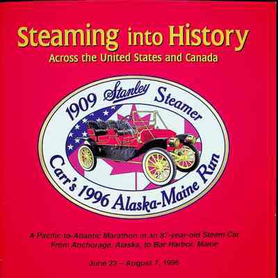 1996 Carr's Alaska/Maine Run souvenir book cover