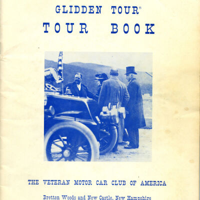1980 Glidden Tour tour book cover
