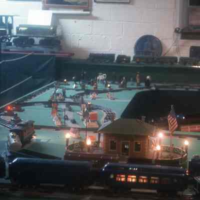 Christmas at Auburn Heights - Magic Age of Steam train exhibit, 1976