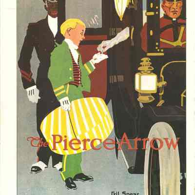 1910 advertisement for Pierce-Arrow Motor