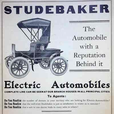 1903 advertisement for Studebaker