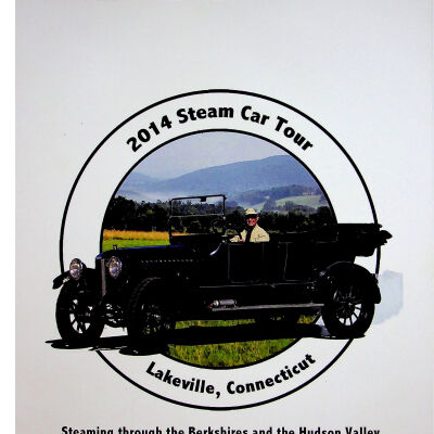2014 Steam Car Tour tour book cover