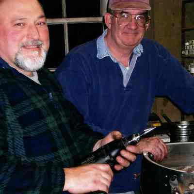 2008 - Steam Team work session with Jim Personti and Steve Bryce