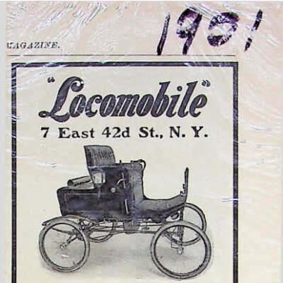 1901 Locomobile advertisement