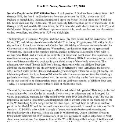 2010 11-22 Weekly News