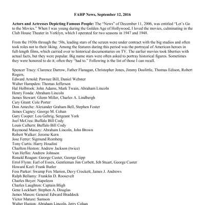2016 09-12 Weekly News