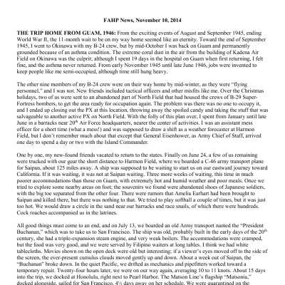 2014 11-10 Weekly News