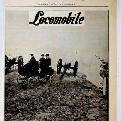 1902 Locomobile advertisement from April 1902 Scribner's Magazine