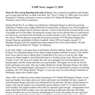 2015 08-17 Weekly News