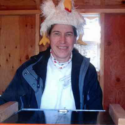 2007 - Kathy Beck selling tickets at Thanksgiving Steamin' Day