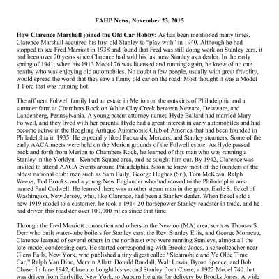 2015 11-23 Weekly News