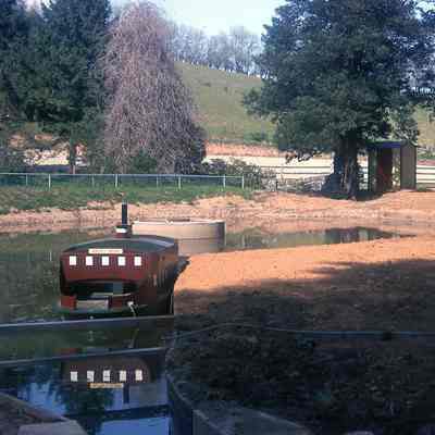 Magic Age of Steam - the "Jersey Shore" in the pond, 1973