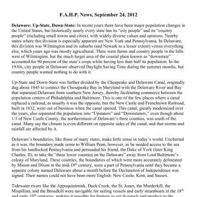 2012 09-24 Weekly News