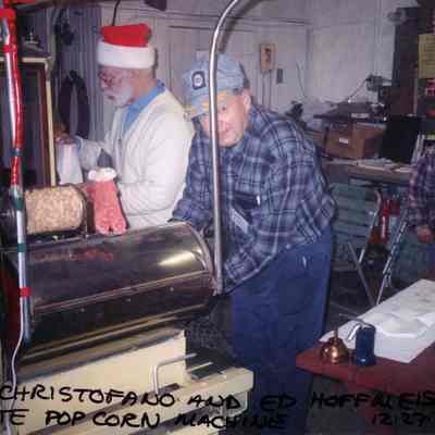 2004 - Emil Christofano and Ed Hoffmeister making popcorn