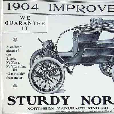 1903 advertisement for Sturdy Northern