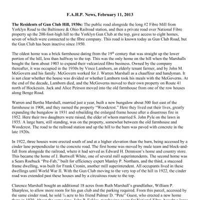 2013 02-11 Weekly News