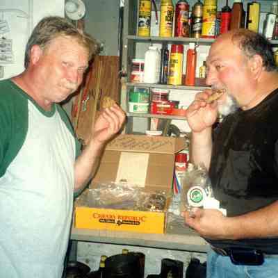 2007 - Jeff Fallows and Jim Personti at Steam Team working session