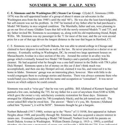 2009 11-30 Weekly News