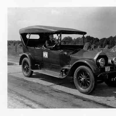 1949 Glidden Tour - Alex Ullman in a 1917 Pierce Arrow