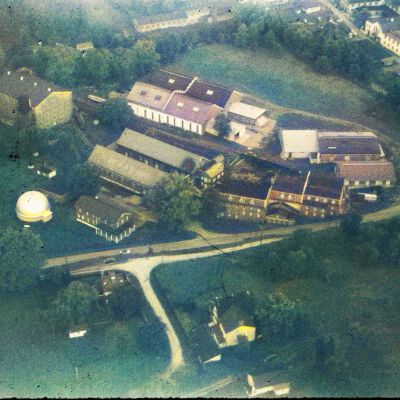 Nelson Aerials - Garrett Snuff Mills at Yorklyn, DE (color corrected)