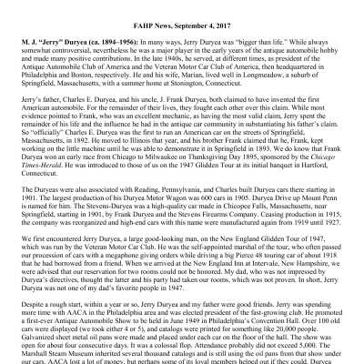 2017 09-04 Weekly News