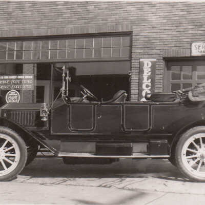 1951 Glidden Tour - 1912 Stanley Touring Model 87 at Wilkes-Barre, PA, 1951