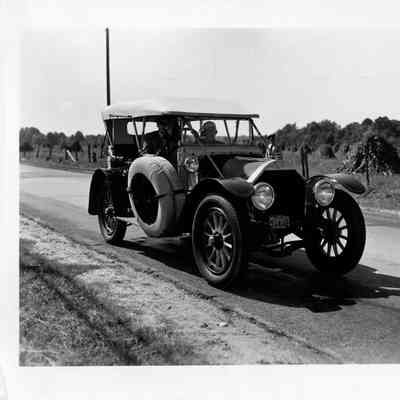 1949 Glidden Tour - W.P. Snyder and a 1912 Simpler