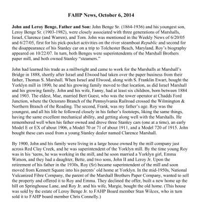 2014 10-06 Weekly News