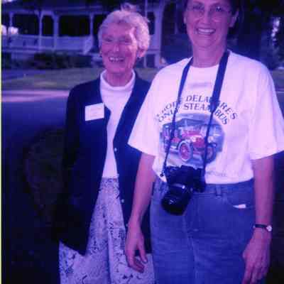 2005 - Ruth Pierson Marshall and Susan Davis at Steamin' Day