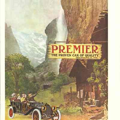 1913 advertisement for Premier Motors