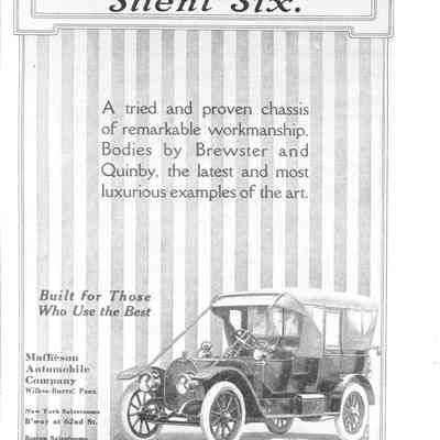 1912 advertisement for Matheson Automobile