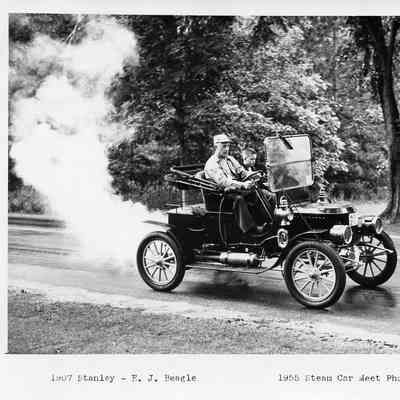 1955 Steam Car Meet - 1907 Stanley with EJ Beagle