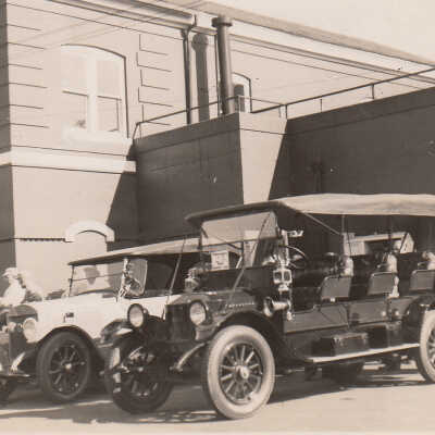 1949 Glidden Tour - 1915 Stanley Steamer Model 820 Mountain Wagon in Charlottesville, VA, 1949
