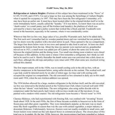 2014 05-26 Weekly News