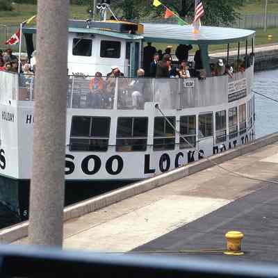 1972 Transcontinental Tour - Soo Locks at Sault Ste. Marie, MI