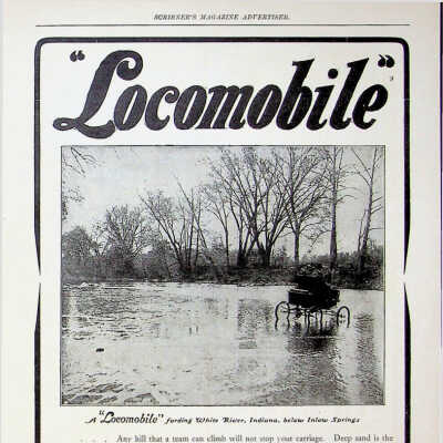 Undated Locomobile advertisement from Scribner's Magazine