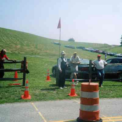 2007 - directing participants of the Auburn Heights Steam Car Tour