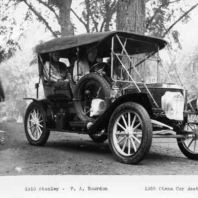 1955 Steam Car Meet - 1910 Stanley with PA Bourdon