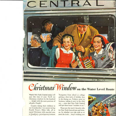 New York Central Advertisement in National Geographic Magazine