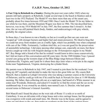 2012 10-15 Weekly News