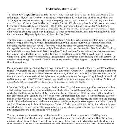 2017 03-06 Weekly News