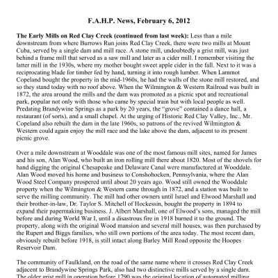 2012 02-06 Weekly News