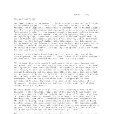 2007 04-02 Weekly News