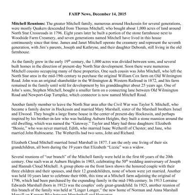 2015 12-14 Weekly News