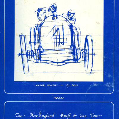 1979 Brass & Gas Car Tour tour book cover