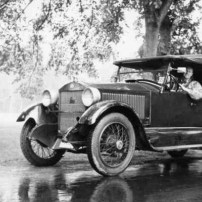 1955 Steam Car Meet - 1927 Stanley with NL Behrendt