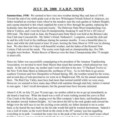 2008 07-28 Weekly News